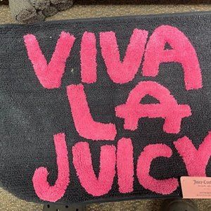 Juicy Couture Home “Viva La Juicy” Cotton Bath Rug 20 X 32 Inches~ 100% Cotton